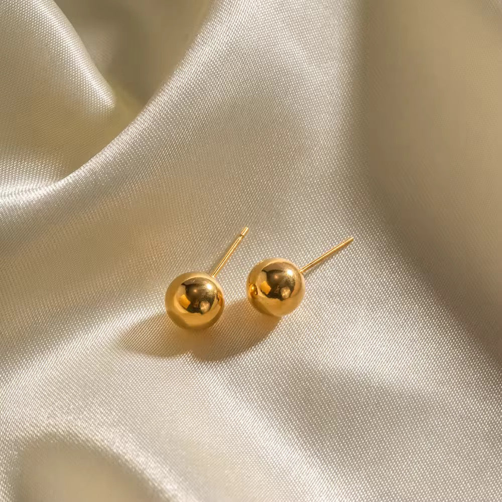 Golden Ball Studs
