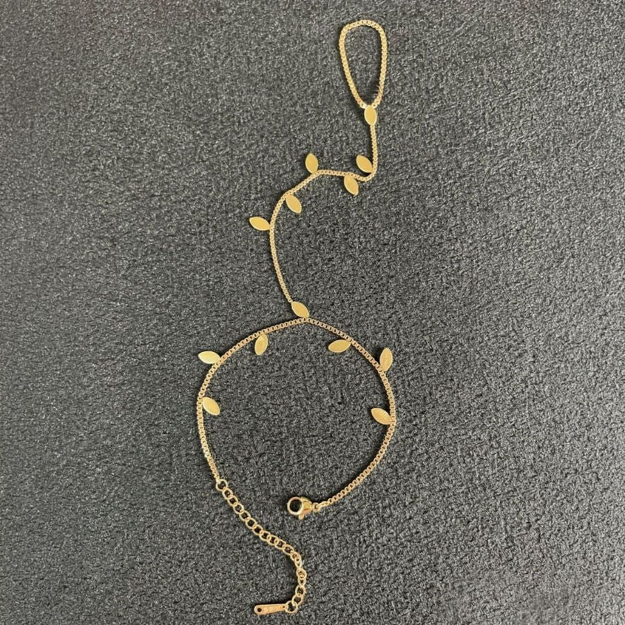 Leafy Hand Chain