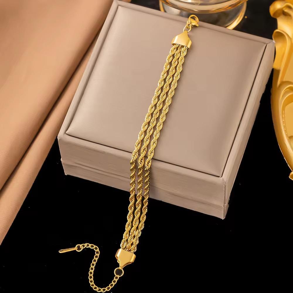 Triple Layer Rope Bracelet