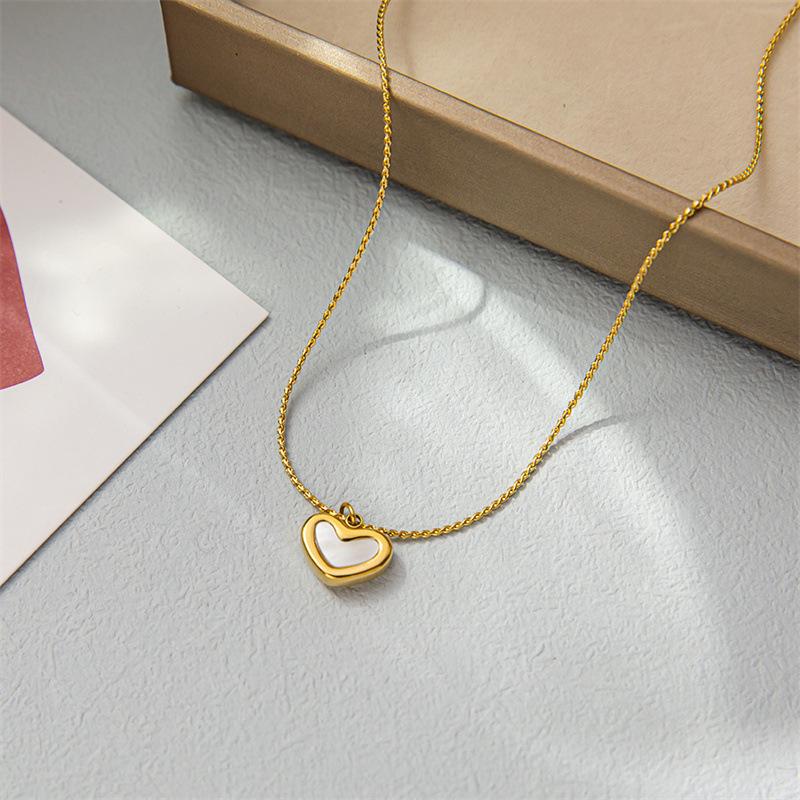 Golden Harmony Heart Necklace