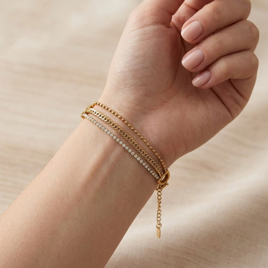 Trinity Layered Bracelet