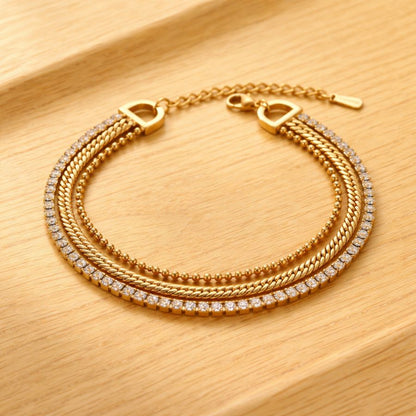 Trinity Layered Bracelet