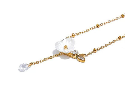 Camellia Flower Necklace