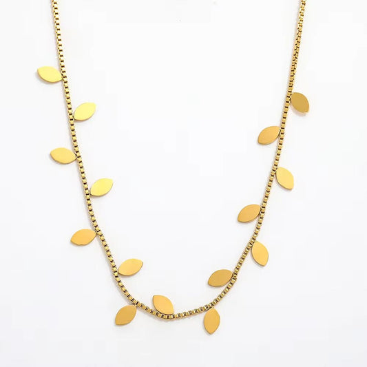 Leaf charms Necklace