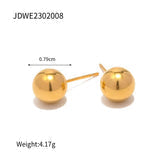 Golden Ball Studs