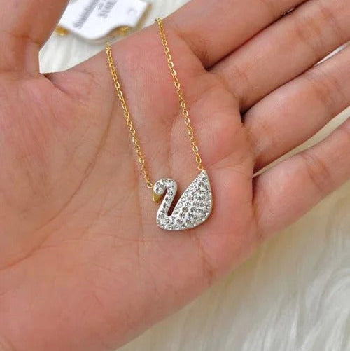 White Swan Necklace