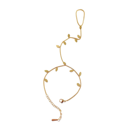 Leafy Hand Chain