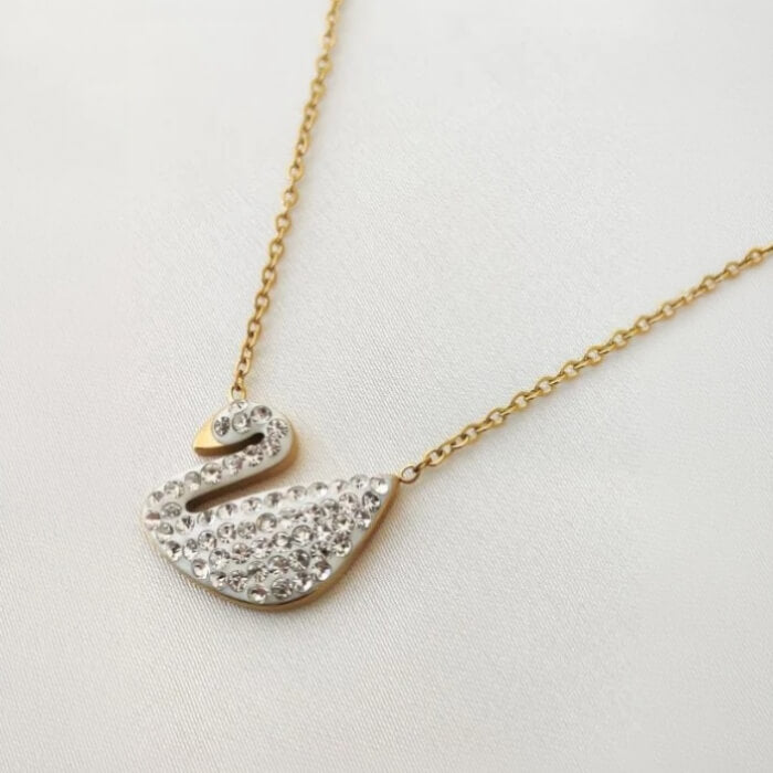 White Swan Necklace