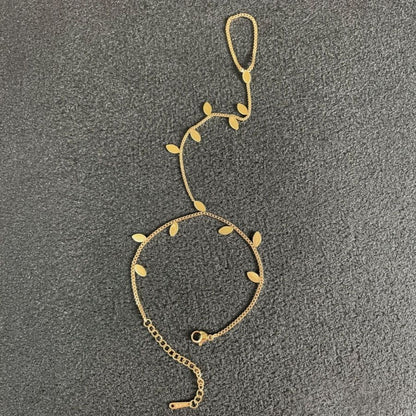 Leafy Hand Chain